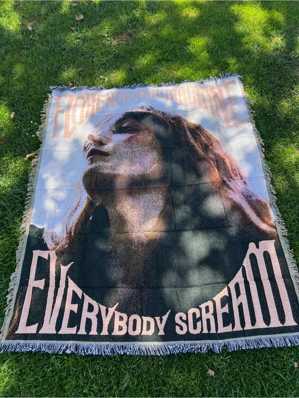 Florence + The Machine Everybody Scream Tour Exclusive Tapestry New w/o tag